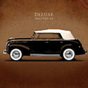 Ford Deluxe V8 1938 Poster