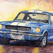 1966 Ford Mustang Gt 350 Poster