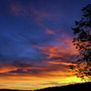 Fort Mohave Arizona Sunset Poster