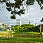 Fort Worth Skyline 1 Poster