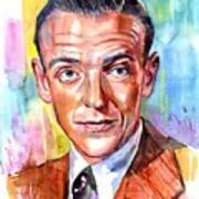 Fred Astaire Painting Poster