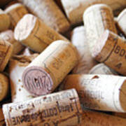 French Wine Corks Poster