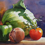 Fresh Vegetables Poster