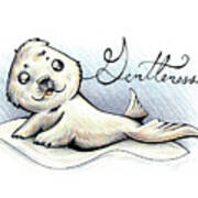 Inspirational Animal Seal Poster