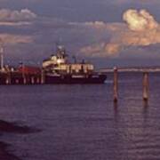 Fuel Dock, Port Townsend Poster