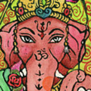 Ganesha Portrait Poster