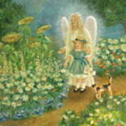 Garden Angel Poster