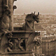 Gargoyles Of Notre Dame Poster
