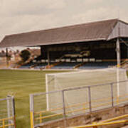 Gillingham - Priestfield Stadium - Main Stand 2 - 1970s Poster