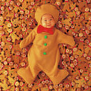 Gingerbread Baby Poster