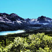 Glacier National Park Views Panorama No. 01 Poster