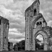 Glastonbury Abbey Poster