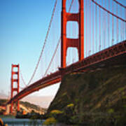 Golden Gate Bridge Sausalito Poster