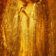 Golden Light Of Angel Poster