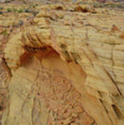 Golden Wall Arch In Valley Of Fire Poster