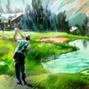 Golf In Crans Sur Sierre Switzerland 01 Poster