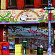 Graffiti Village Store Nyc Greenwich Poster