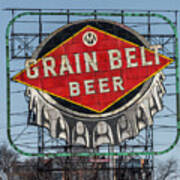 Grain Belt Beer Sign Poster