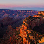 Grand Canyon Sunrise Panoramic Poster