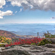 Grandfather Mountain Panorama 02 Poster