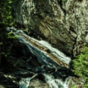 Granite Falls Of Ancient Cedars Poster