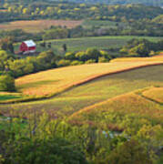 Iowa - Grant Wood Country Poster