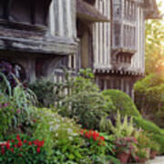 Great Dixter House And Gardens At Sunset Poster