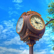 Greer Town Clock Poster