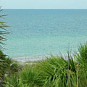 Gulf Of Mexico View From Fort De Soto Poster