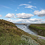 Gullfoss Waterfall Iceland I Poster