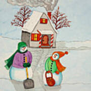 Happy Winter Home Poster