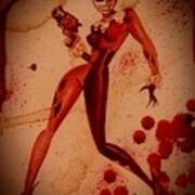 Harley Quinn - Wet Blood Poster