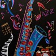 Harmony In Jazz Poster