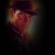 Harrison Ford As Indiana Jones Poster