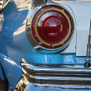 Havana Cuba Vintage Car Tail Light Poster