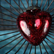 Heart In Cage Poster