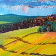 Heavenly Haldon Hills - Devon English Landscape Poster