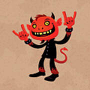 Heavy Metal Devil Poster