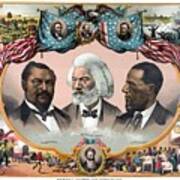 Heroes Of African American History - 1881 Poster