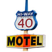 Hi-way 40 Motel Poster