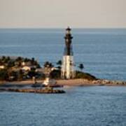 Hillsboro Lighthouse In Florida Poster