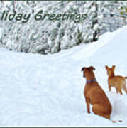 Holiday Greeters Poster