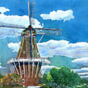Holland Michigan Windmill Poster