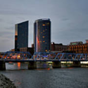 Hotels On The Grand River Poster