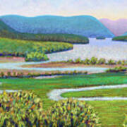 Hudson River In Summer Poster