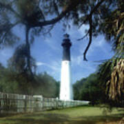 Hunting Island Lighthouse Sc Poster