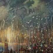 I Love Rain Poster