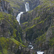 Icelandic Waterfall Poster