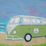 Iconic Vw Camper Poster