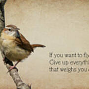 If You Want To Fly Poster